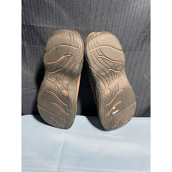 Merrell Shoe Women's Size 7.5w Treviso Moc Dark Brown Slip On Casual Comfort - Picture 5 of 6